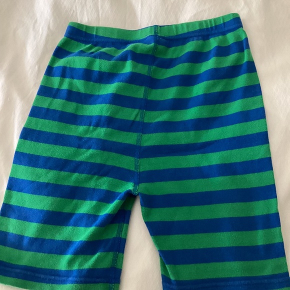 Hanna andersson size 14 green blue pj cotton short set - Picture 16 of 16